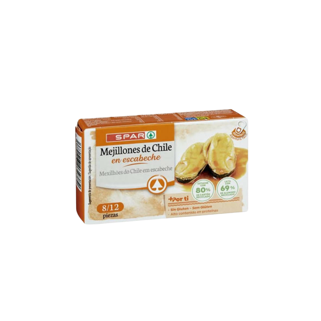 Mejillones en Escabeche SPAR 8/12 piezas image 0