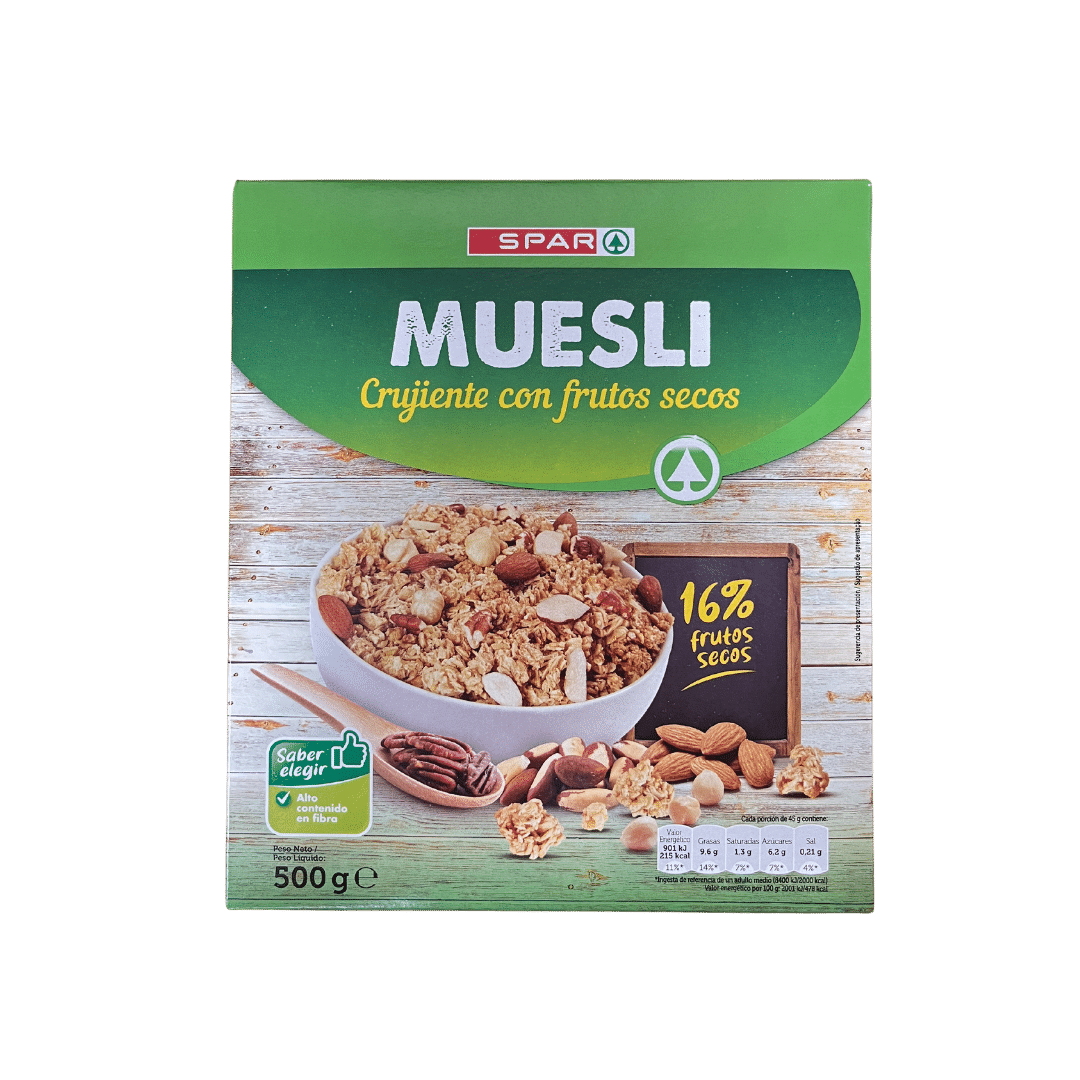 Muesli Crujiente con Frutos Secos SPAR image 0