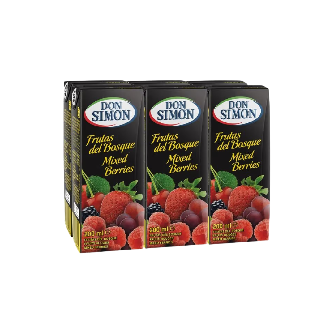 Zumo de Frutas del Bosque Don Simon 6x200ml image 0
