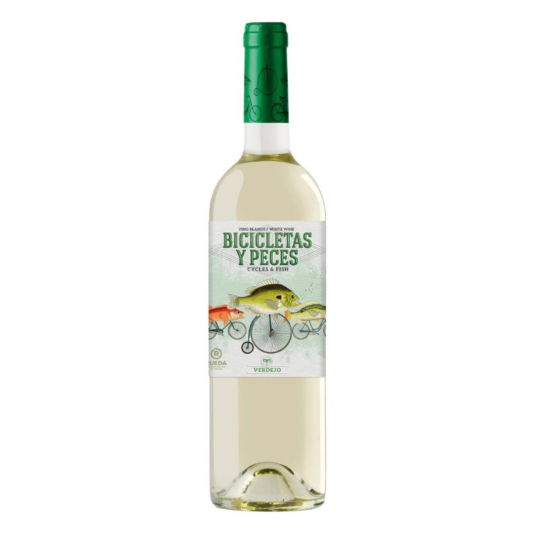 Vino Blanco Bicicletas y Peces Verdejo image 0
