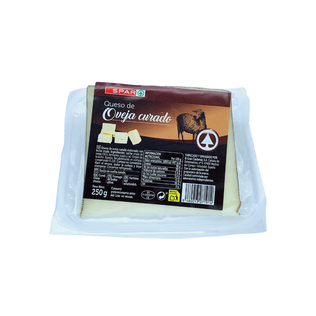 Queso de Oveja Curado SPAR 250g image 0
