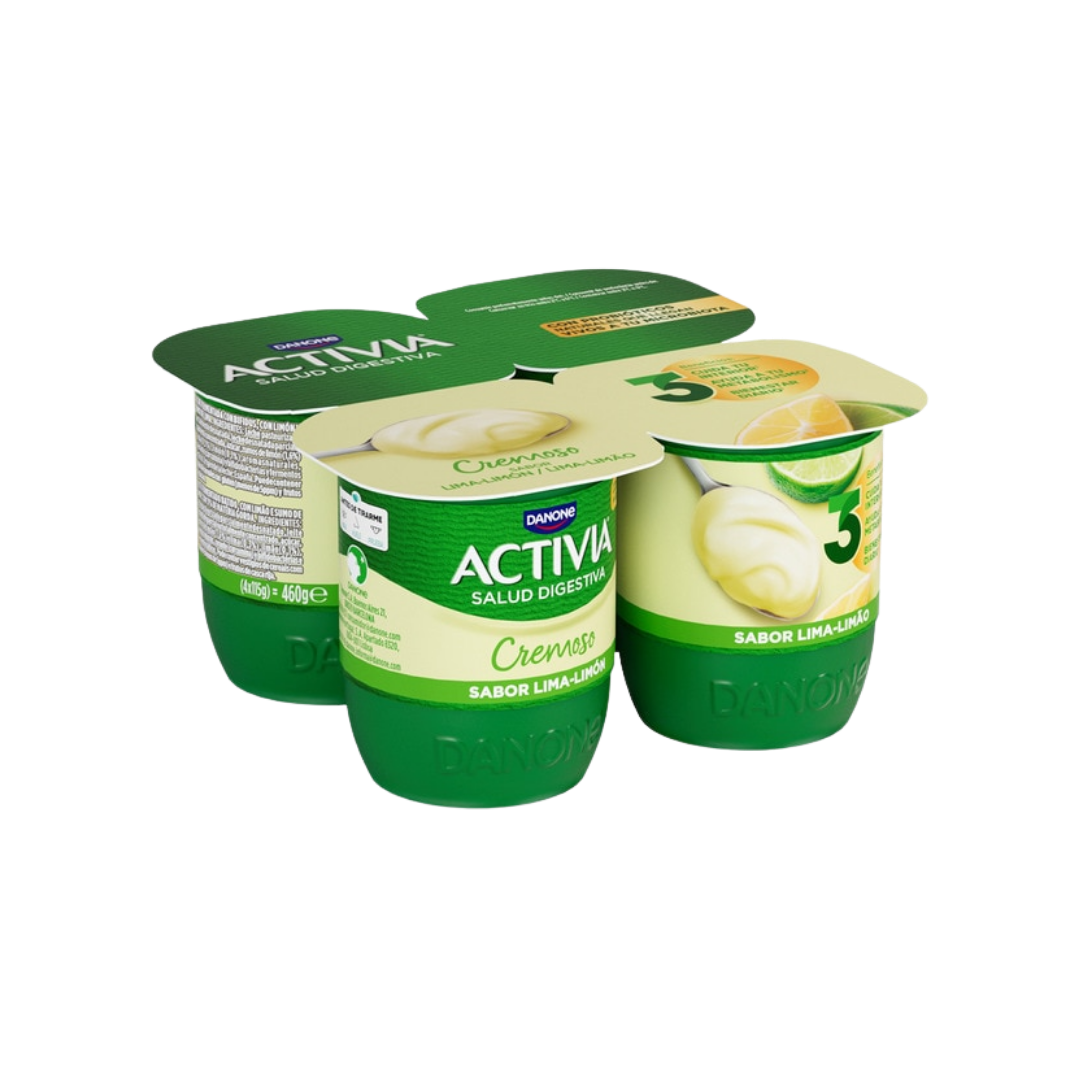 Activia Cremoso Sabor Lima Limón image 0