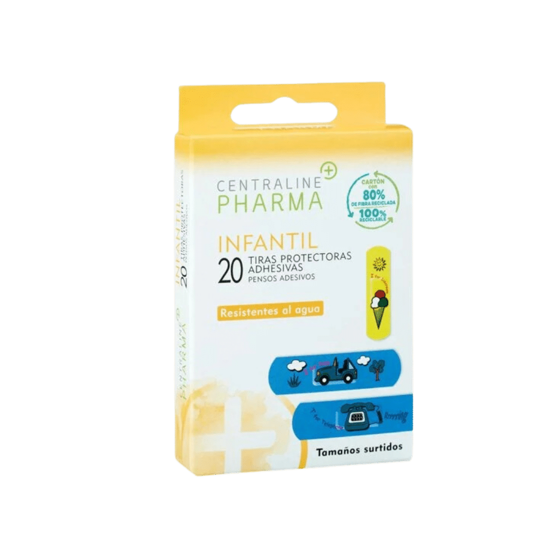 Tiritas Centraline Pharma Infantil 20u image 0