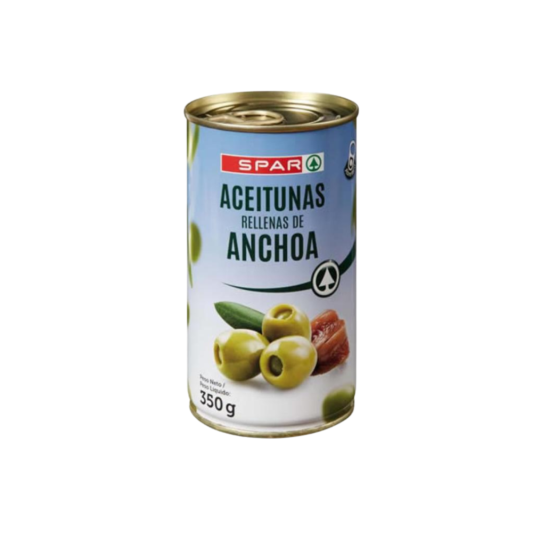 Aceitunas Rellenas de Anchoa SPAR 350g image 0