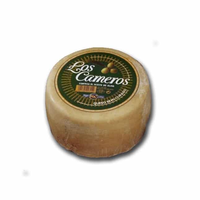 Queso Semicurado Los Cameros Cuña 250g aprox image 0