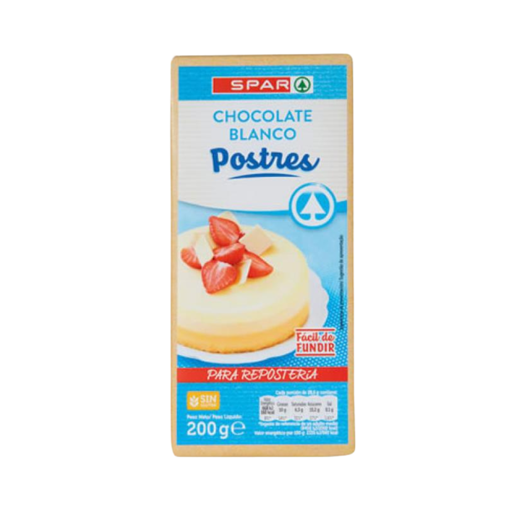 Chocolate Blanco Postres SPAR image 0