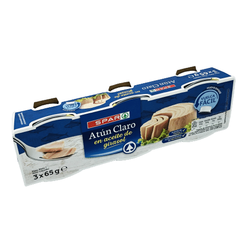 Atún Claro en Aceite de Girasol SPAR Pack 3 image 0