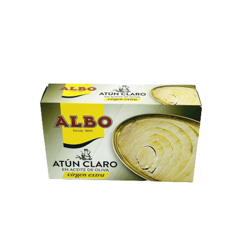 Atún Claro en Aceite de Oliva Virgen Extra Albo 112g image 0
