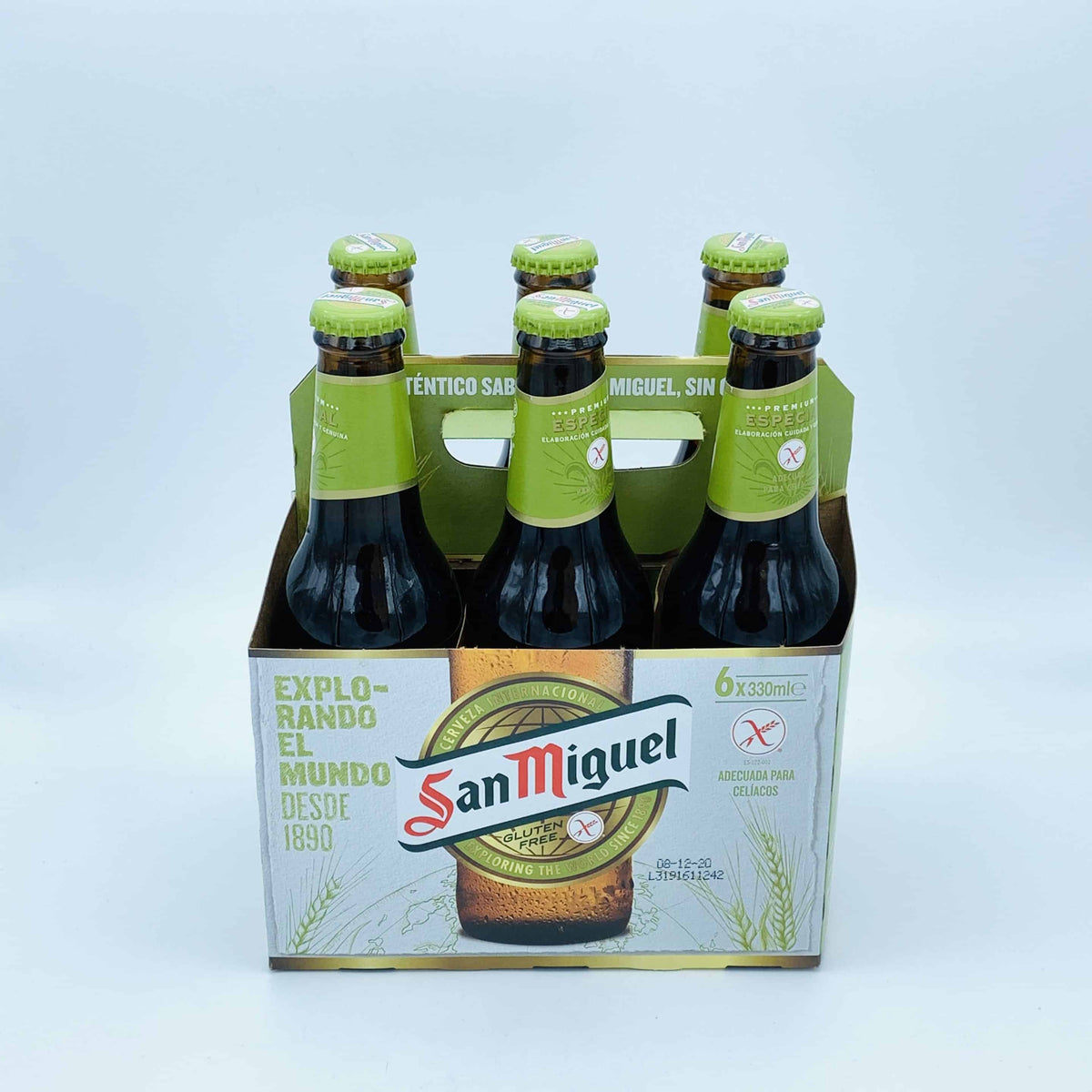 Cerveza San Miguel Sin Gluten 6x33cl image 0
