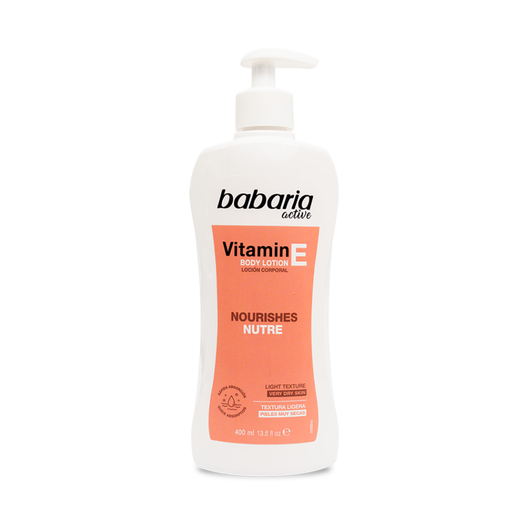 Babaria Body Milk Vitamina E 400ml image 0