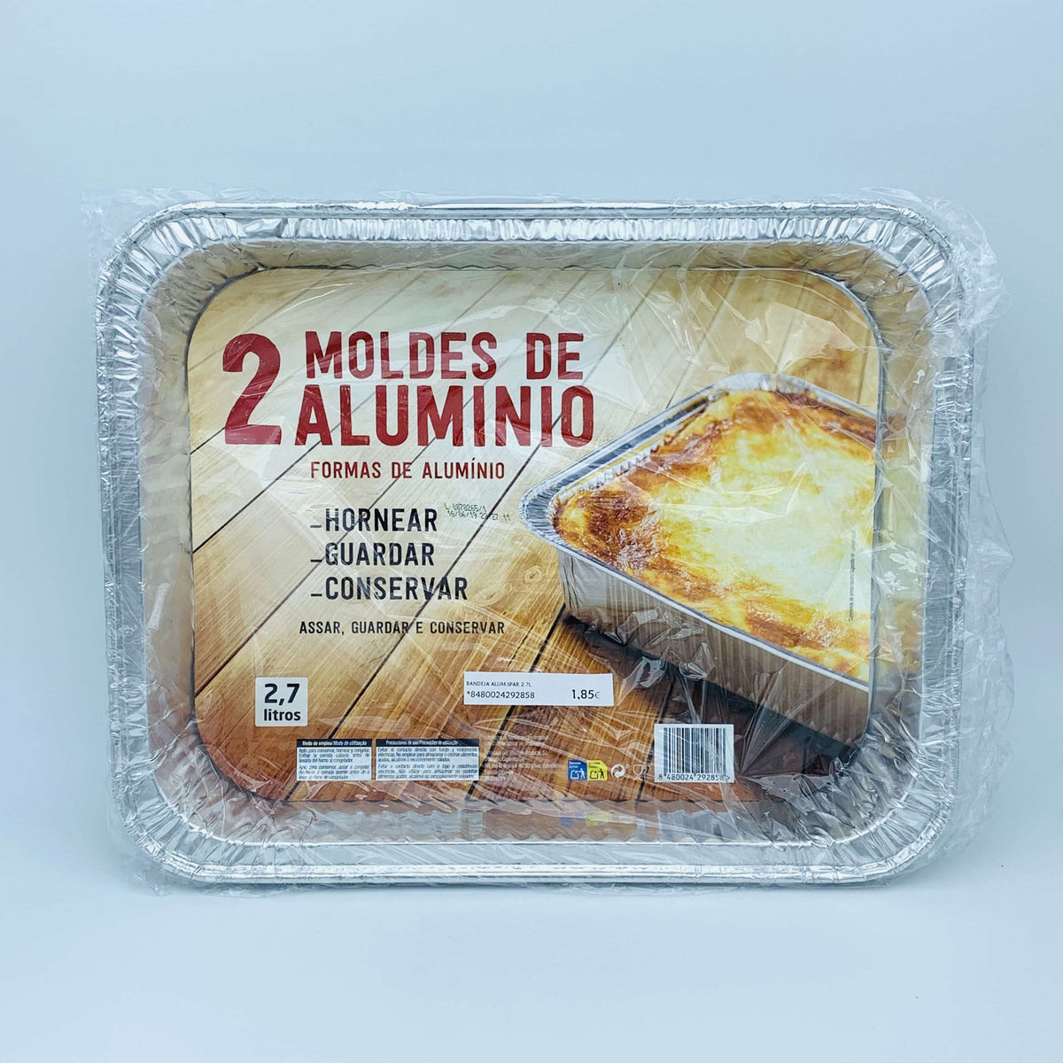 Moldes de Aluminio SPAR 2,7L 2u image 0