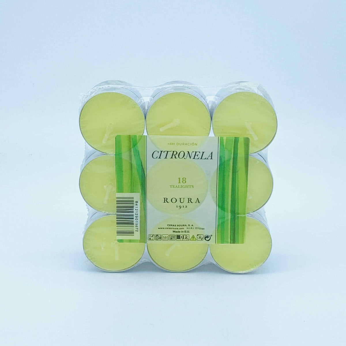 Citronela 18 Tealights Roura image 0
