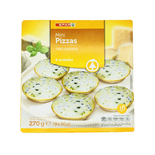 Mini Pizzas 3 Quesos image 0