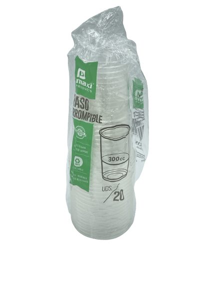 Vaso Irrompible 300cc Maxi Products 20u image 0