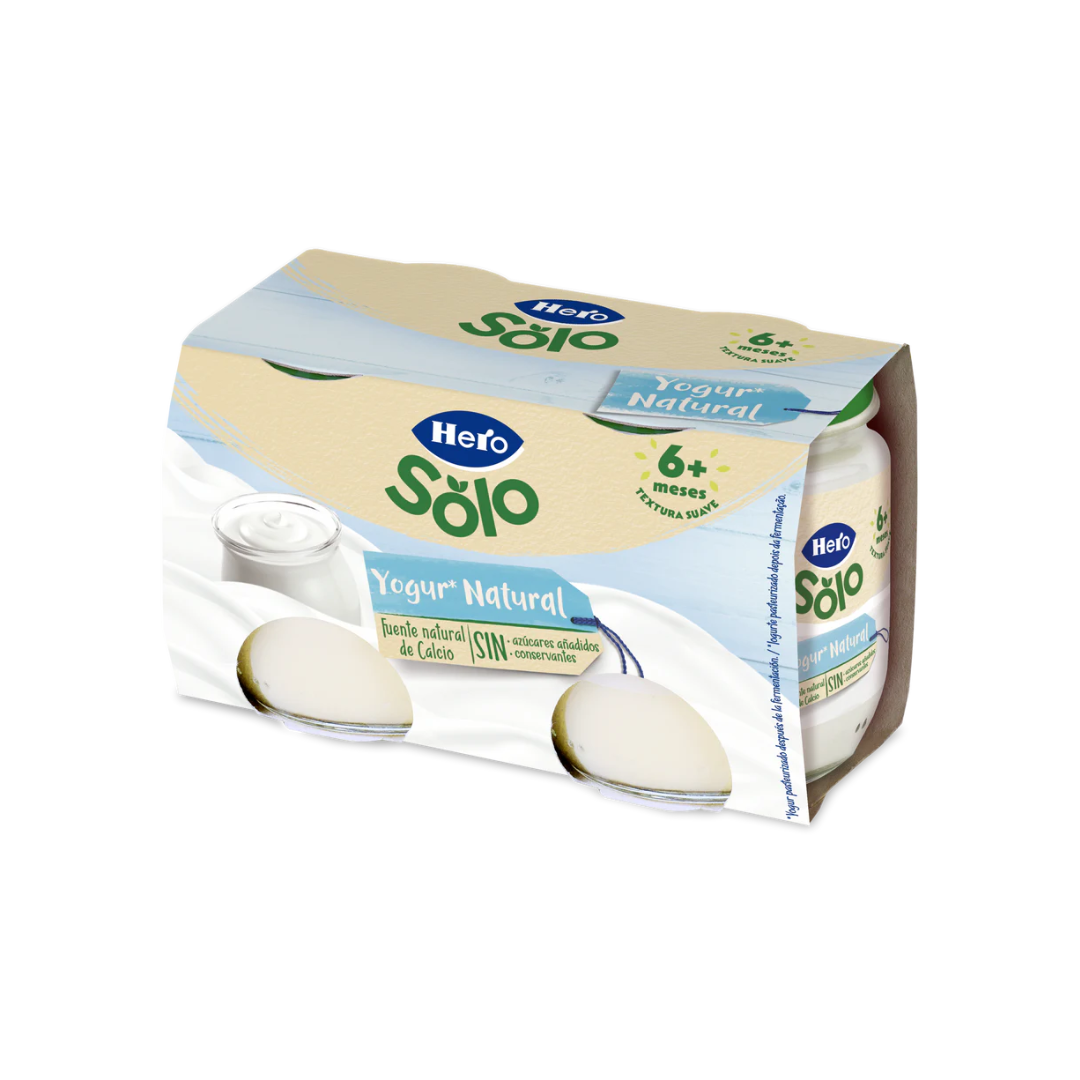 Hero Solo Yogur Natural 2x120g image 0