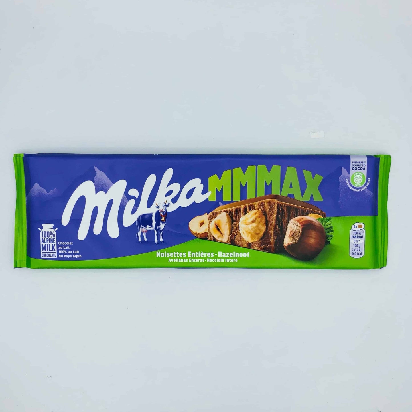 Chocolate Milka con Avellanas Enteras 300g image 0