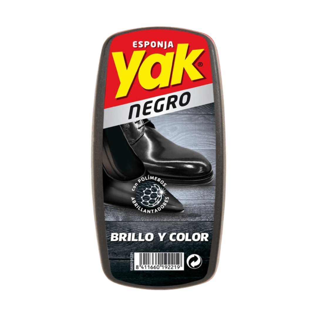Yak Esponja de Calzado Negro image 0