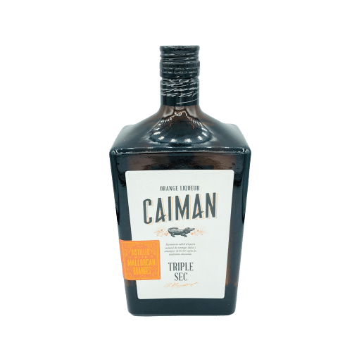 Licor de Naranaja Triple Caimán Seco (botella cuadrada) image 0