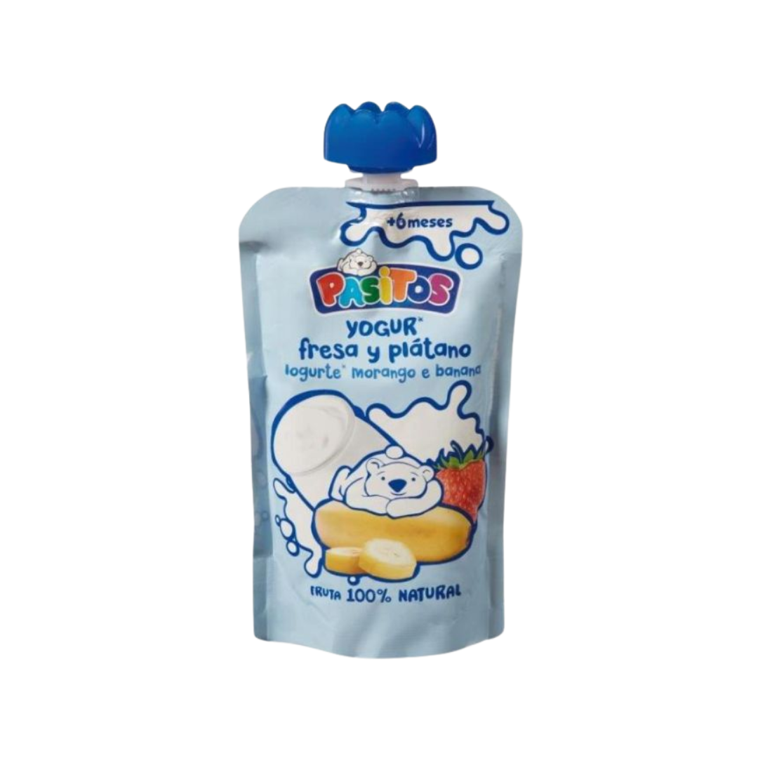 Pasitos Yogur Fresa y Plátano image 0
