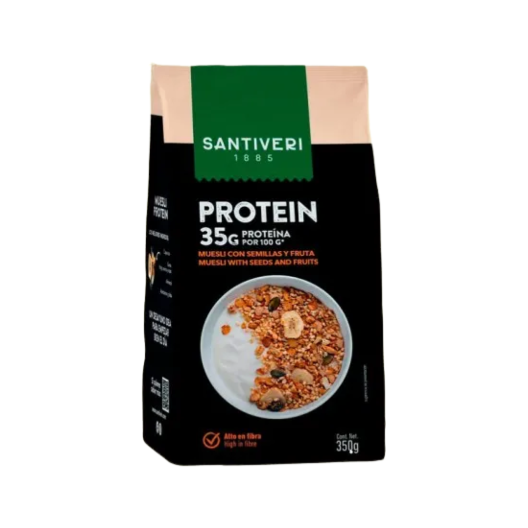Santiveri Protein Muesli con Semillas y Fruta 350g image 0