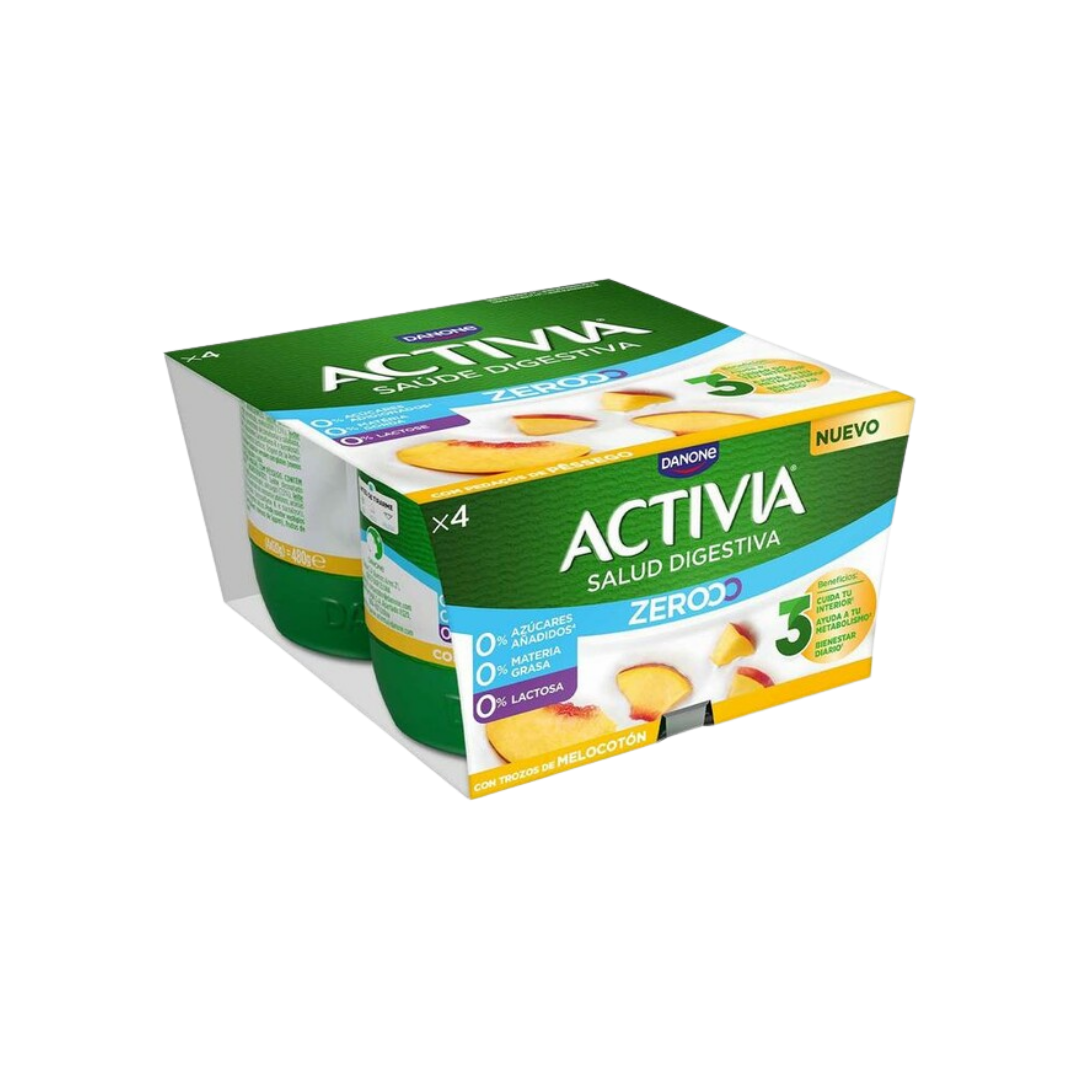 Activia Melocotón 0% sin Lactosa image 0