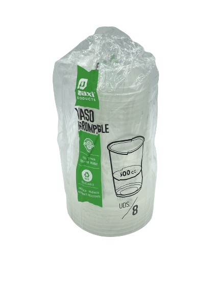 Vaso Irrompible 500cc Maxi Products 8u image 0