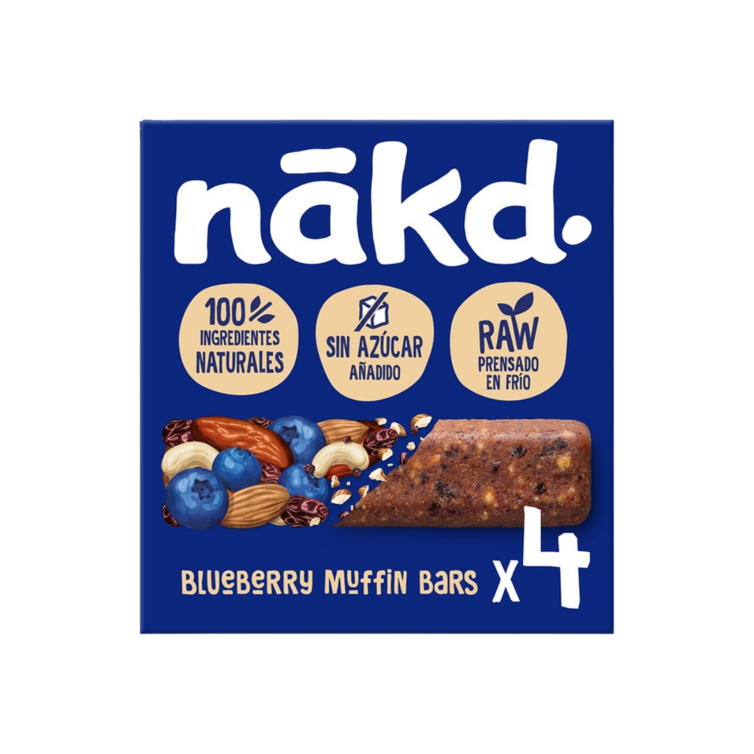 Barritas de Frutos Secos con Arándanos Nakd 4u image 0
