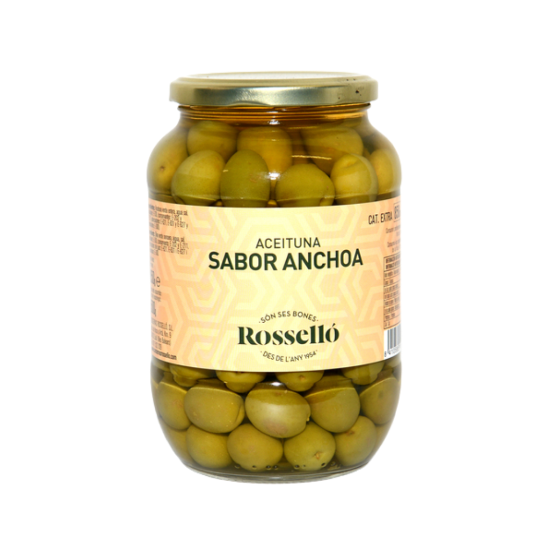 Rosselló Aceitunas Sabor Anchoa 1kg image 0
