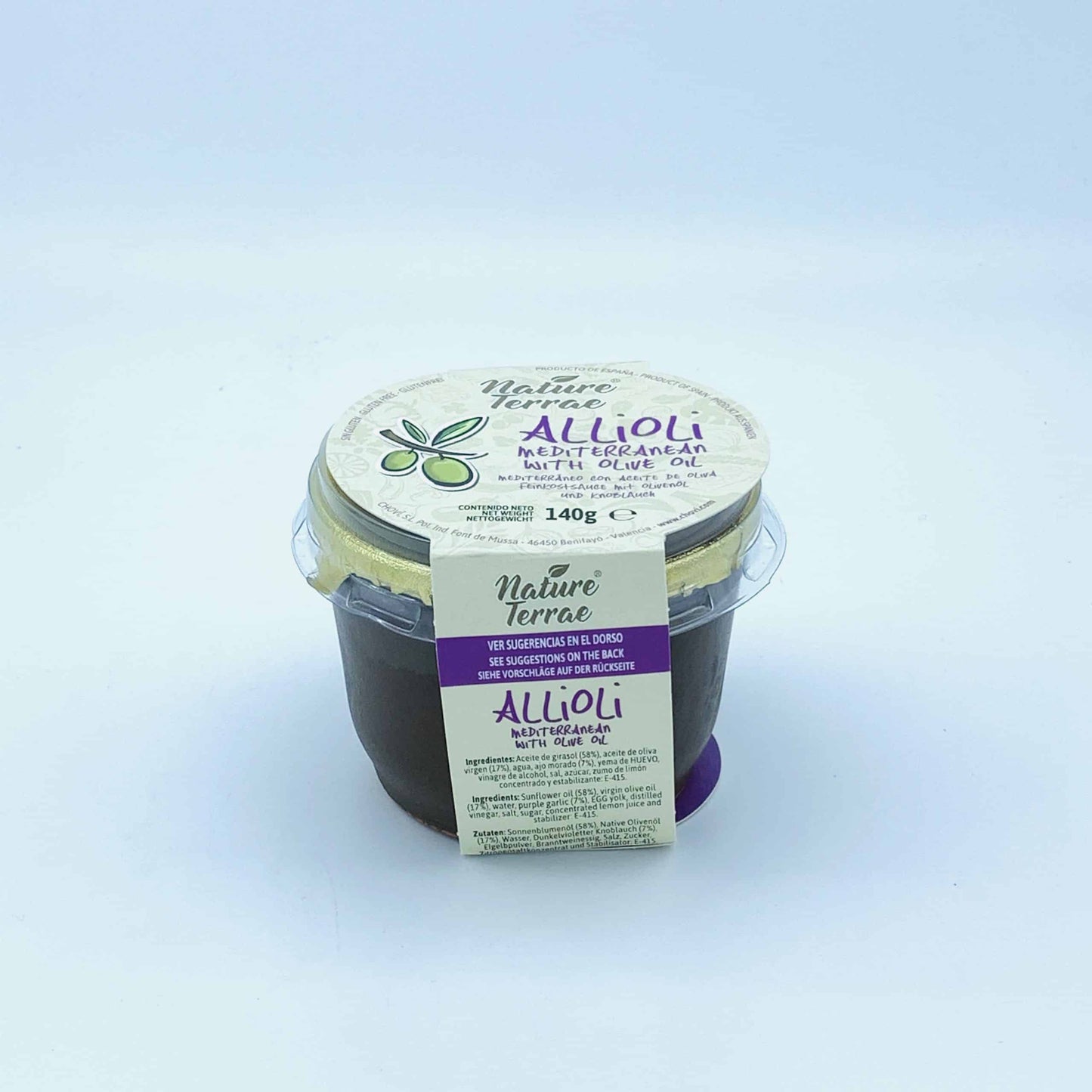 Allioli Mediterráneo con Aceite de Oliva Nature Terrae image 0