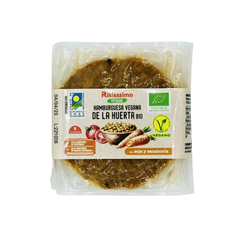 Hamburguesa Vegana de la Huerta Rikisssimo 2x80g image 0