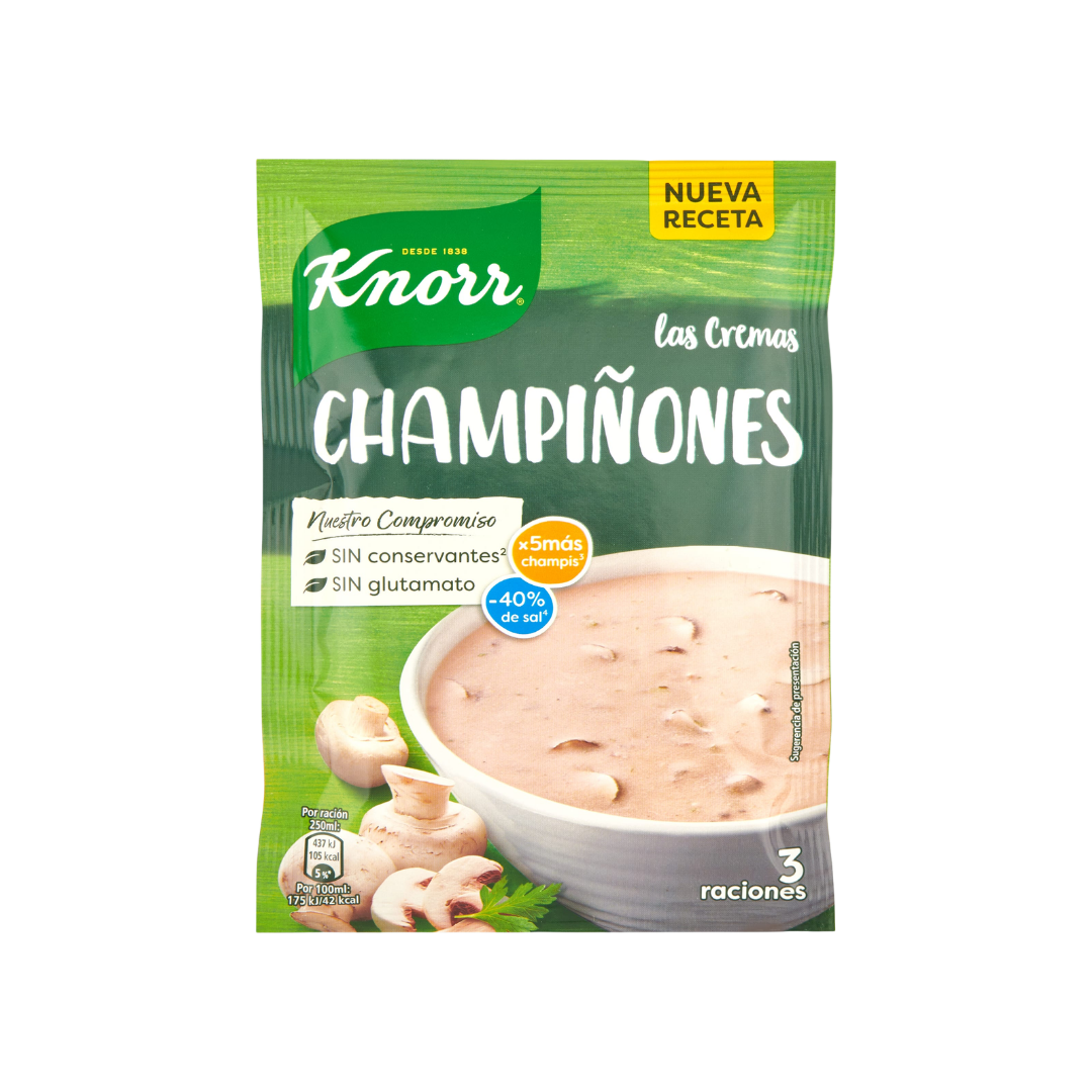 Crema de Champiñones Knorr image 0