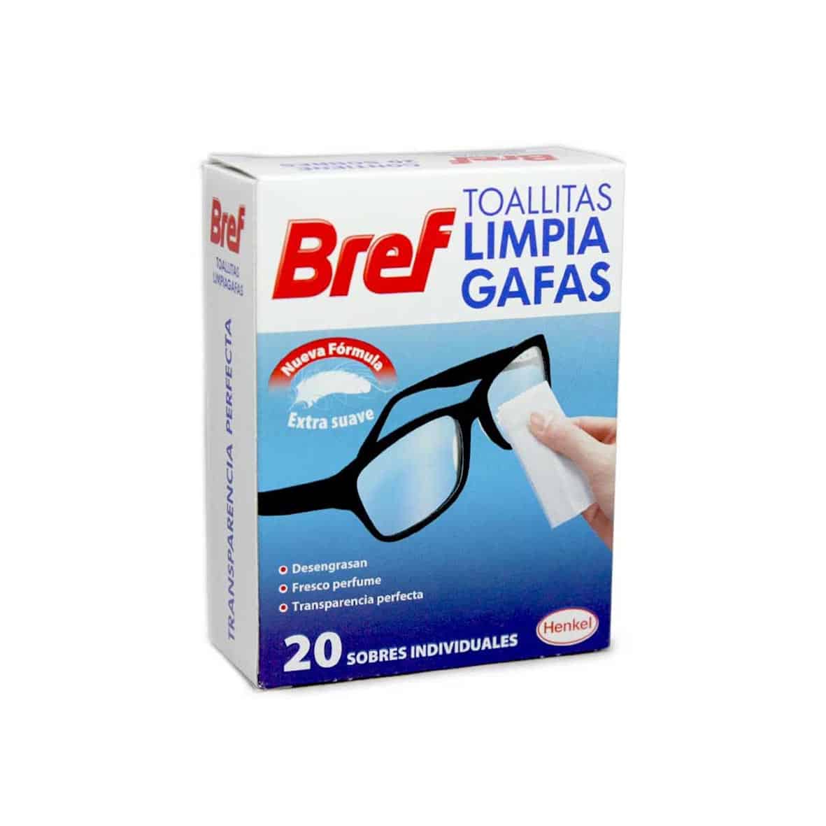 Toallitas Limpia Gafas Bref 20u image 0