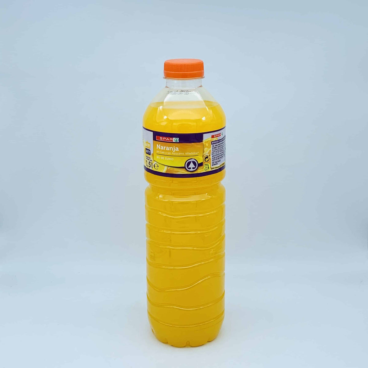 Naranja sin Gas y sin Azúcares Añadidos SPAR 1,5L image 0