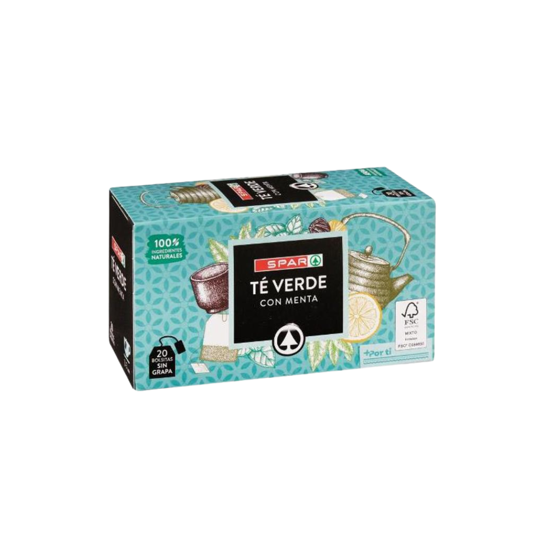 Té Verde con Menta SPAR image 0