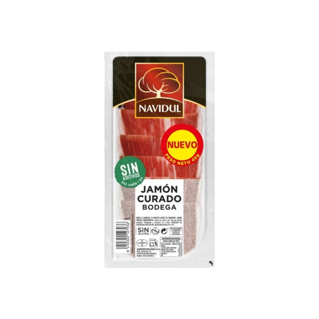 Jamón Curado Navidul 45g image 0