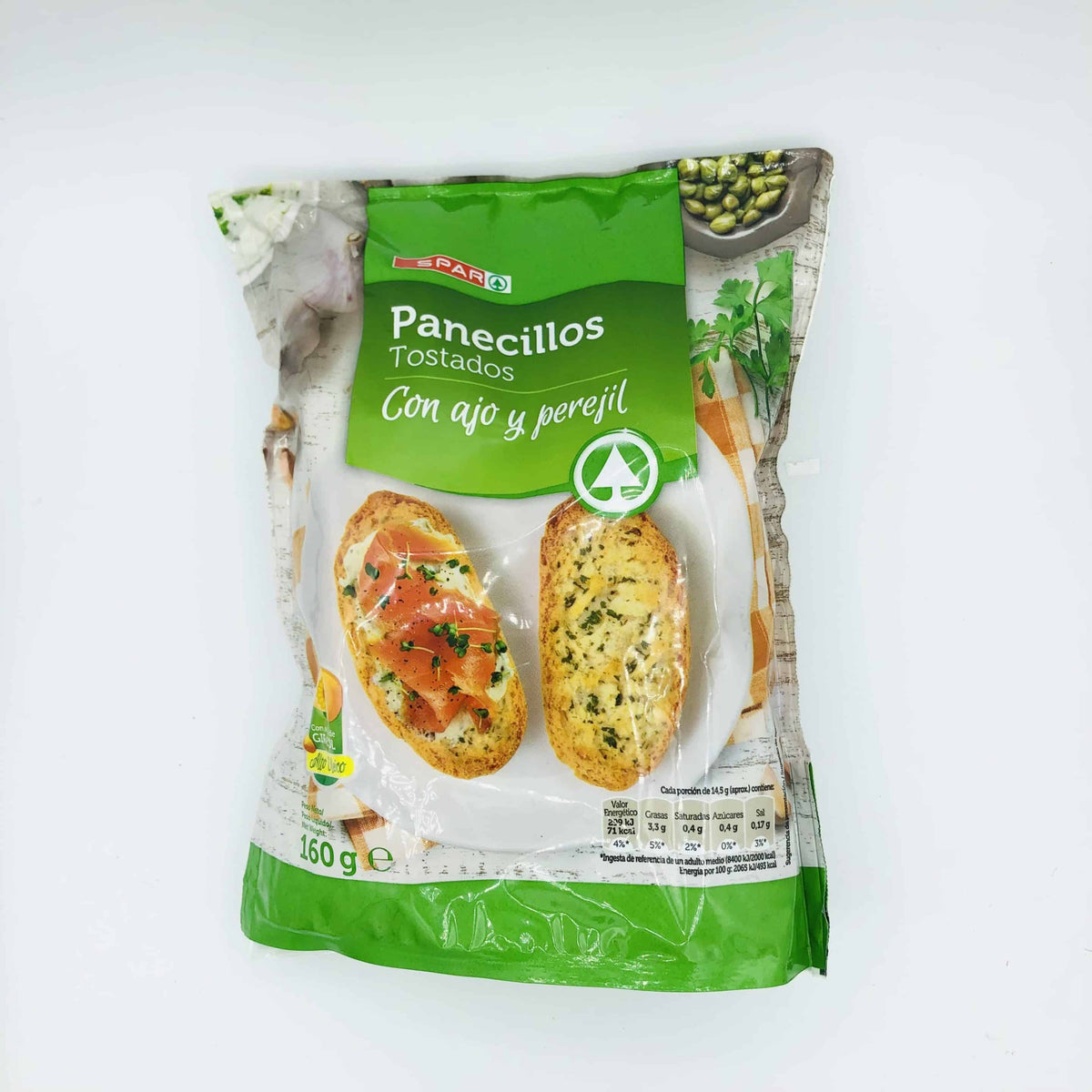 Panecillos Tostados con Ajo y Perejil SPAR image 0