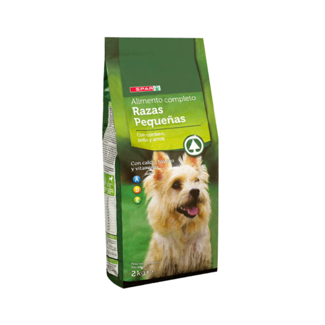 Alimento Completo Razas Pequeñas con Cordero y Arroz para Perros SPAR image 0