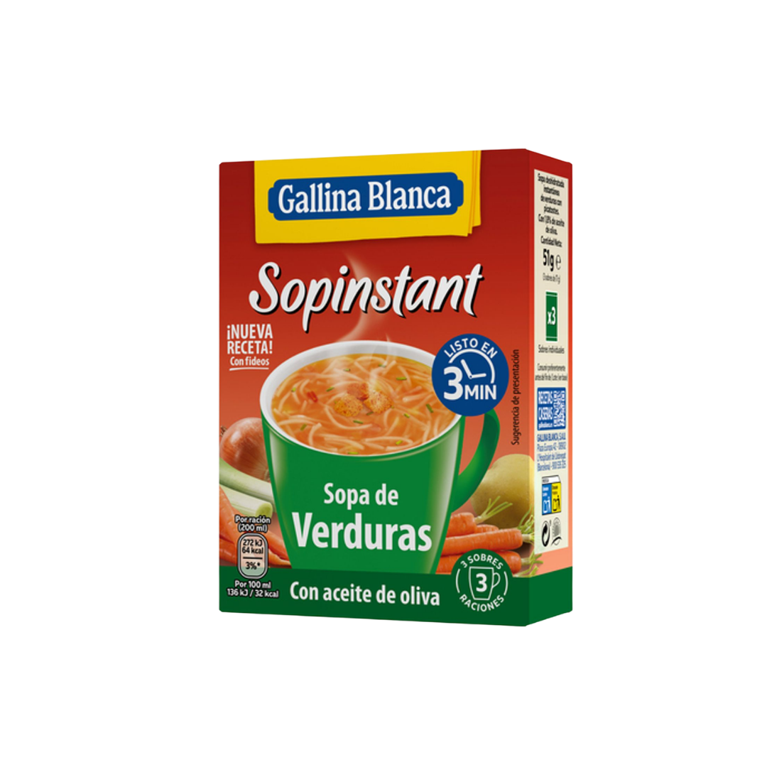 Sopinstant Sopa de Verduras 3 Sobres image 0