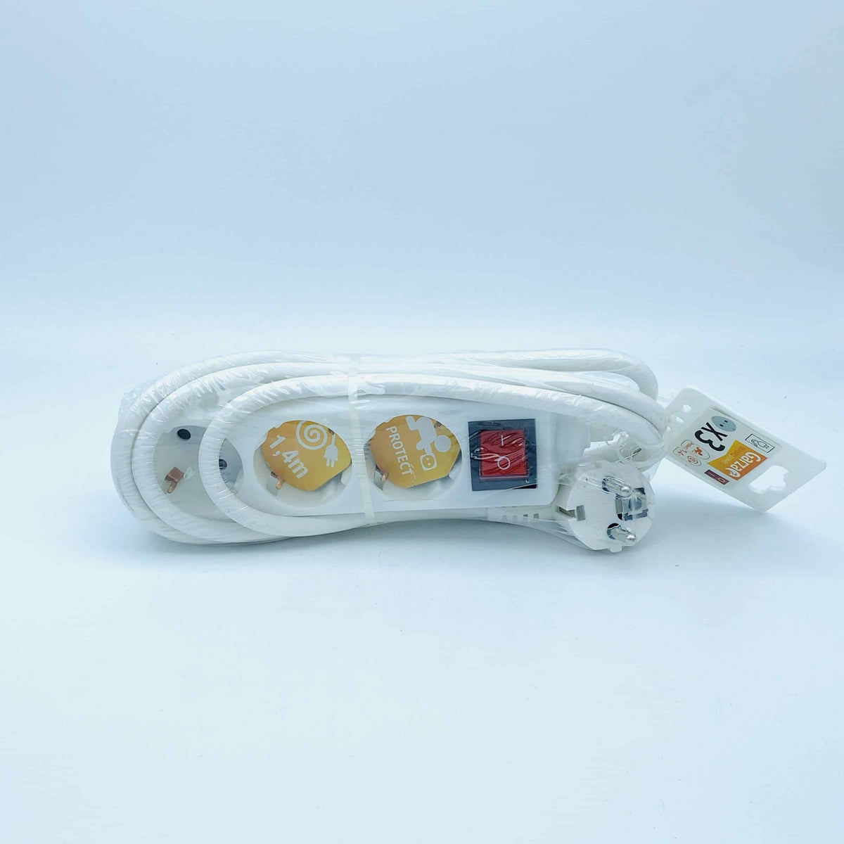Alargador con Interruptor 3 Tomas image 0