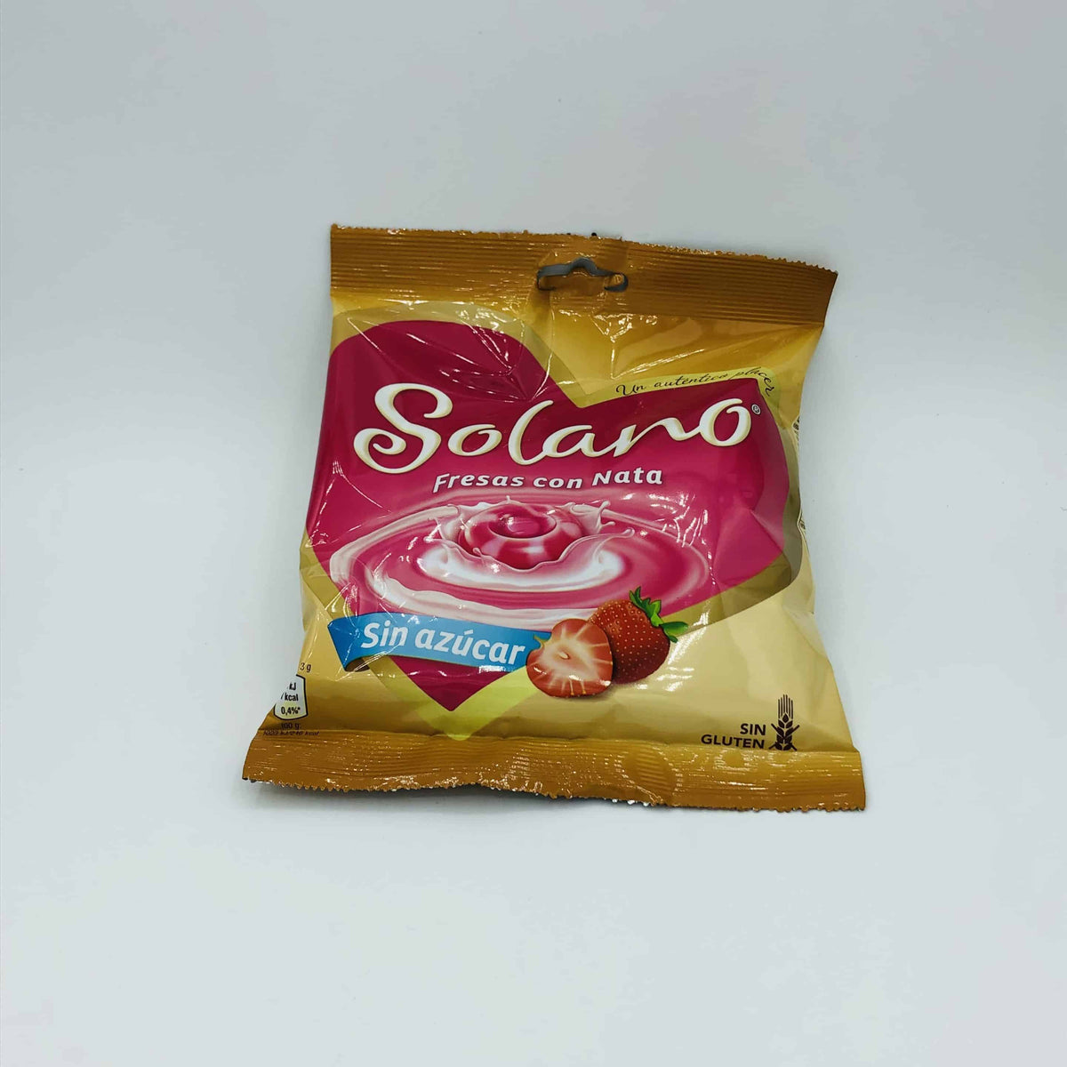 Caramelos Solano Fresa Nata image 0