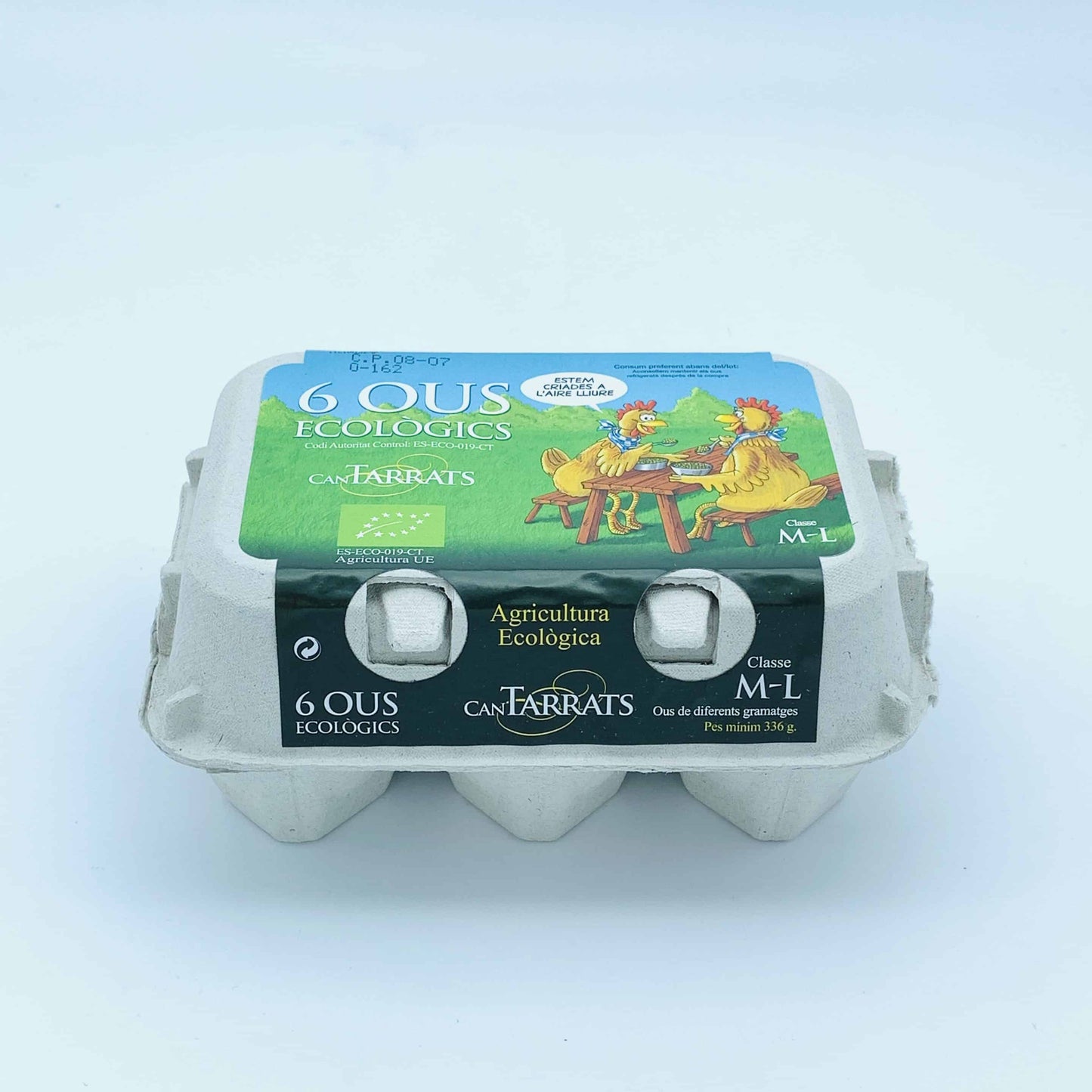Huevos Ecológicos Can Tarrats M-L 6u image 0