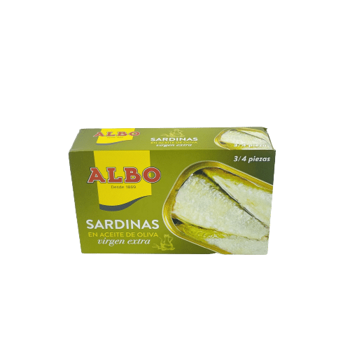 Sardinas en Aceite de Oliva Virgen Extra Albo image 0