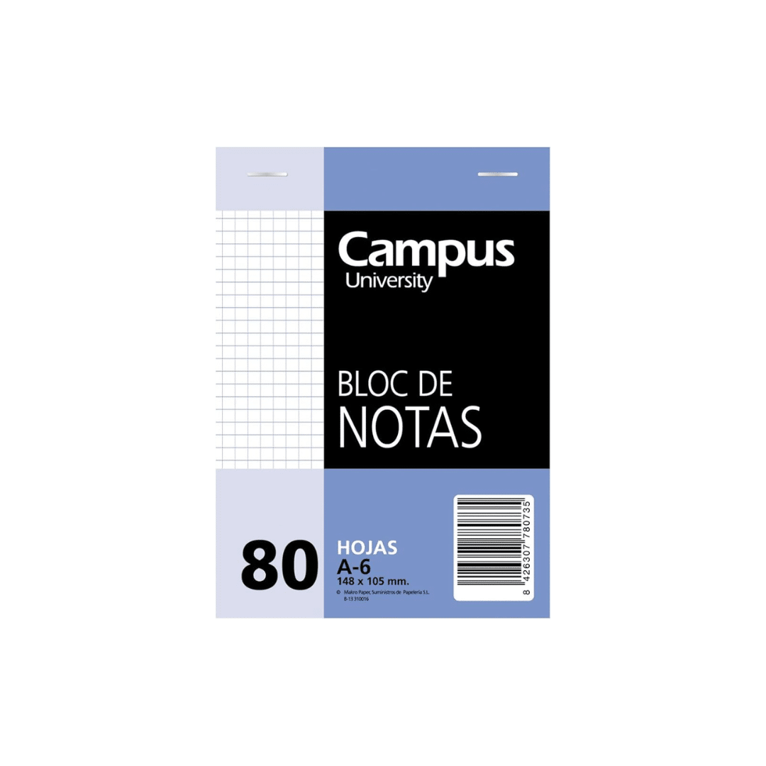 Bloc de Notas A6 - Liso image 0