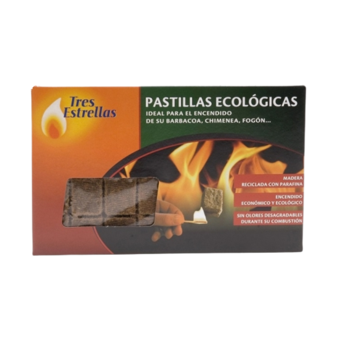 Pastillas de Encendido Ecológicas Tres Estrellas image 0