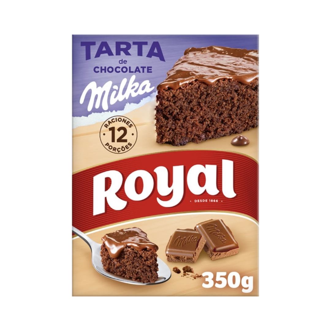 Royal Tarta de Chocolate Milka 350g image 0