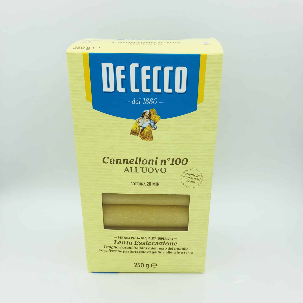 Canelones al Huevo De Cecco 250g image 0