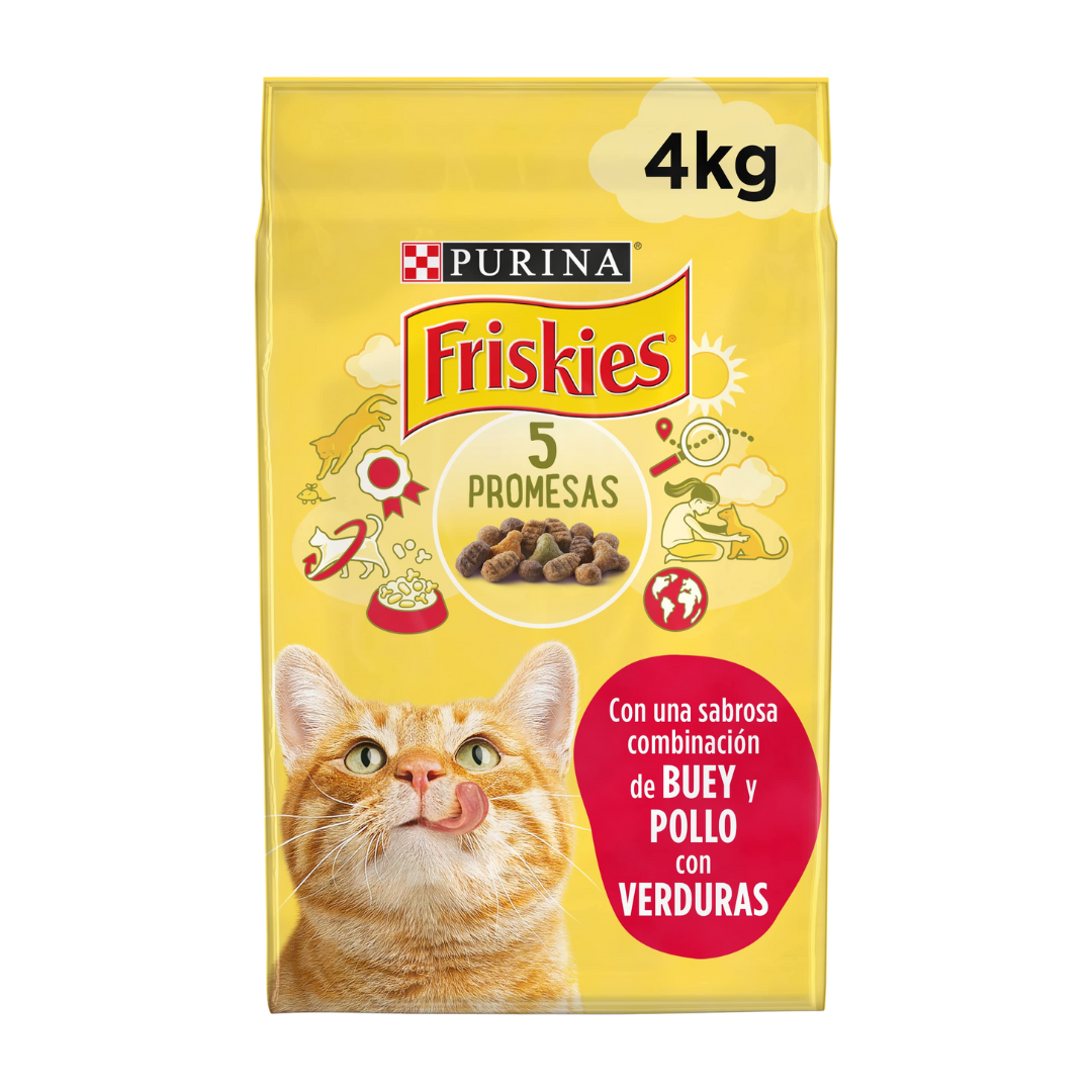 Friskies para Gato Adulto 4kg image 0