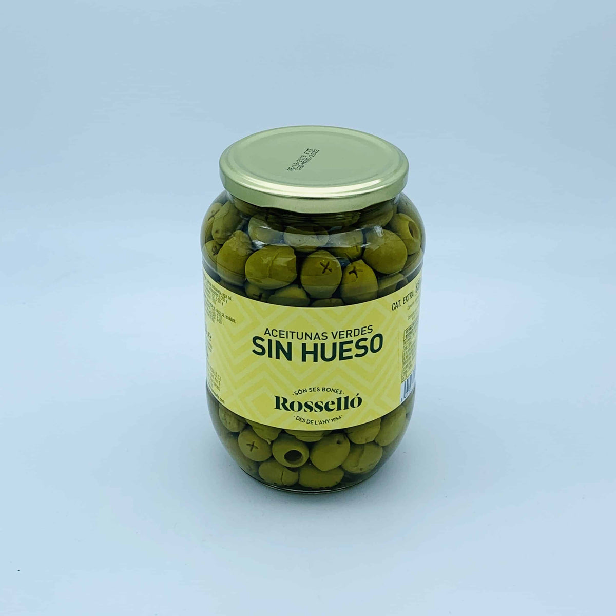 Rosselló Aceitunas Verdes Sin Hueso 850g image 0
