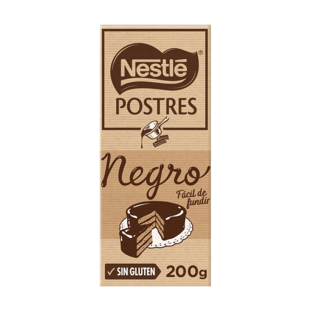 Chocolate Negro Postres Nestlé 200g image 0
