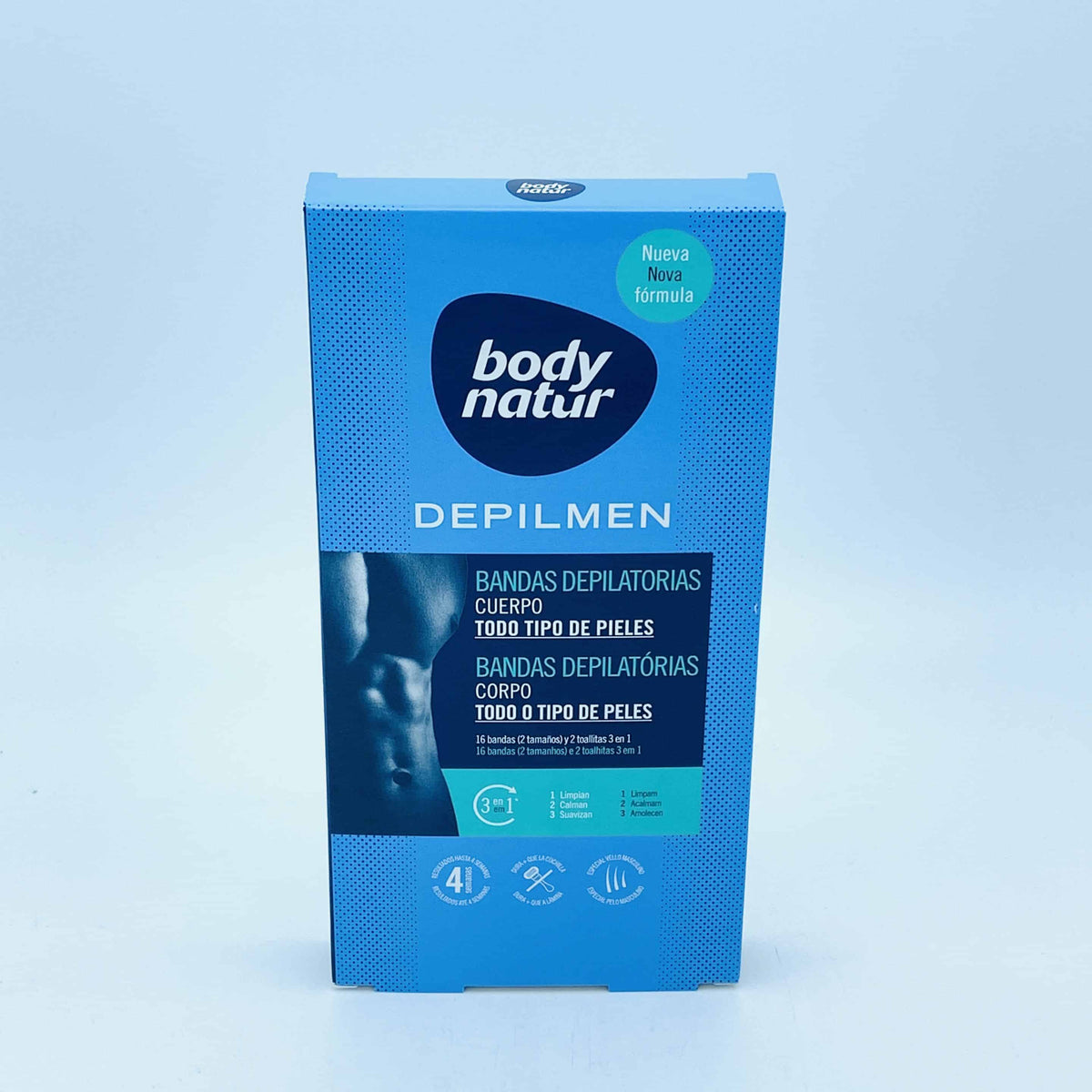 Bandas Depilatorias Depilmen Body Natur image 0